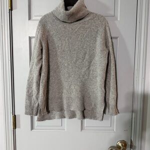 41 Hawthorn Cozy cashmere Gray Cowl Neck Sweater